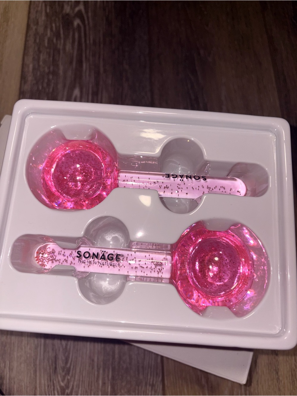 SONAGE Pink Facial Ice Globes - Set of 2